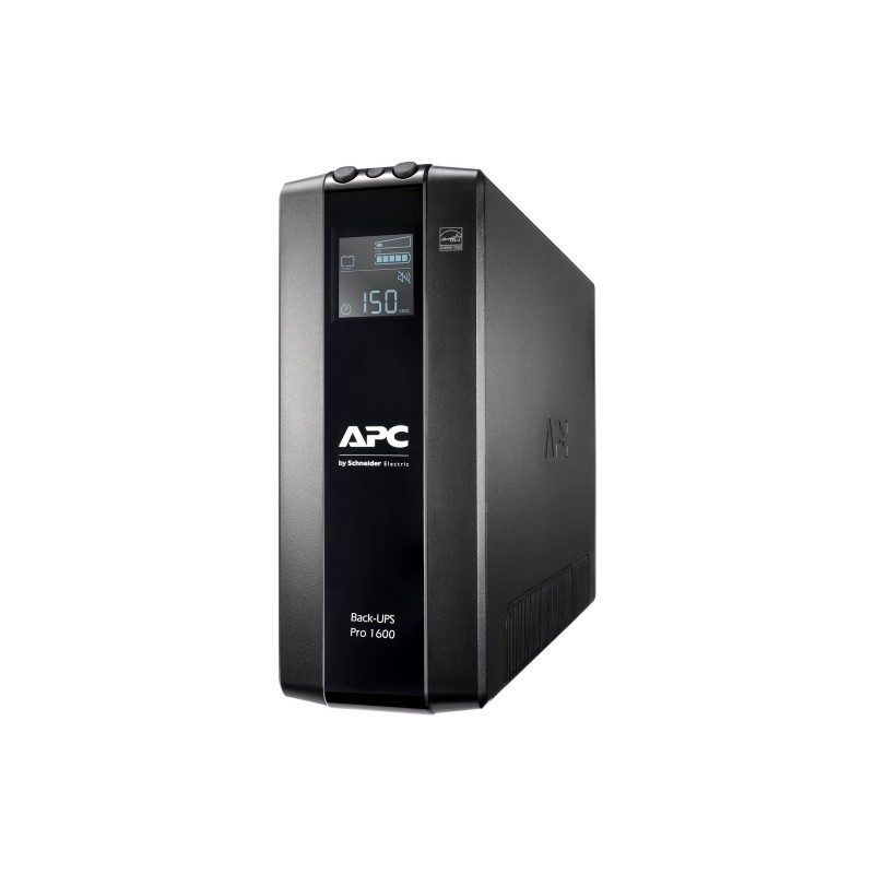 APC Back UPS Pro BR 1600VA, 8 Outlets, AVR, LCD Interface
