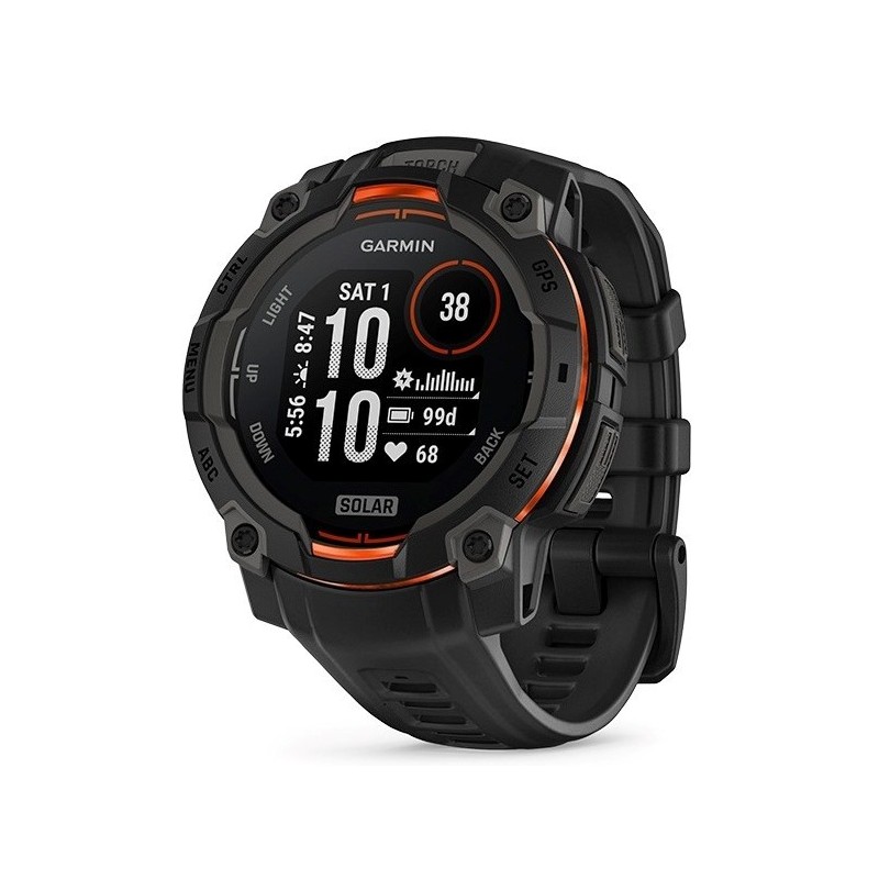 Smartwatch GARMIN Instinct 3 45mm SOLAR Black
