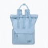 American Tourister Urban Groove Pastels Roll Top Backpack Pastel Blue