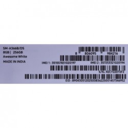 Samsung Galaxy A36 (A366) 5G DS. 8/256GB White
