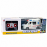 Remote Control Ambulance RC Lights Sounds 1:20 White