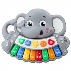 Piano Interactive Melodies Animal Sounds Range Elephant Gray