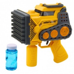 Bubble Gun Construction 56 Holes Yellow Liquid