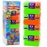 Skill Game Tower 24 Blocks With Smiley Faces Colorful
