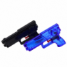 Set of Police Water Guns Blue Black 2pcs
