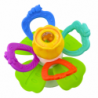 Sensory Toy Flower Rotating With Teethers and Suction Cup