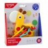 Sensory Toy Giraffe For Pulling Strings Yellow