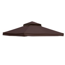 Roof cover for gazebo LEGEND 3x3m, color  dark brown