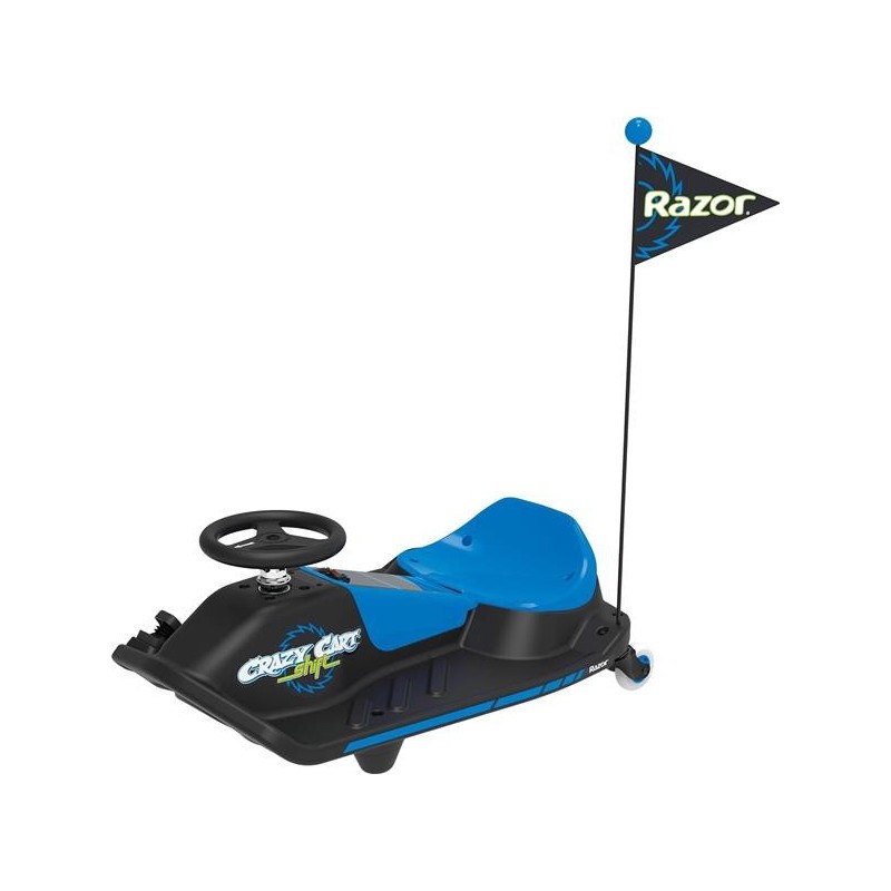 Razor Crazy Cart Shift electric drift cart, Blue, 12V