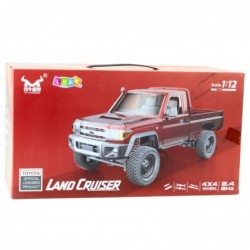 MN82 Remote Controlled Off-Road Vehicle RC 4x4 Drive Red 1:12