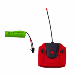 RC Green Remote Controlled Farm Tractor With Trailer