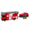 Fire Trucks Cars Drive Set Red