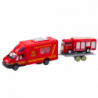 Fire Trucks Cars Drive Set Red