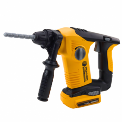 Children's Impact Hammer Drill 4 Interchangeable Bits Glasses Yellow