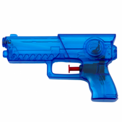 Small Transparent Water Gun Pink Blue Green Mix