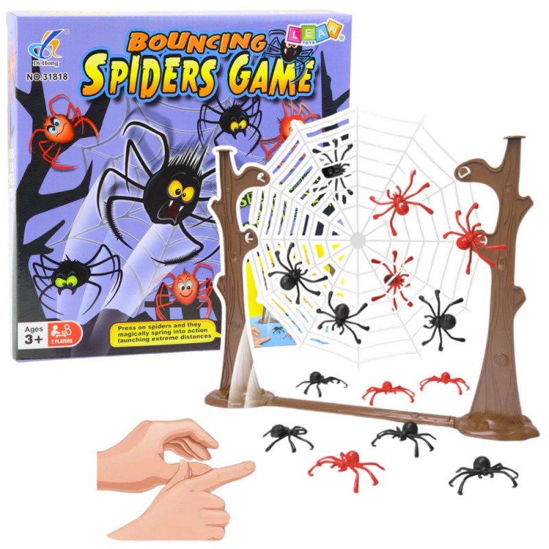 Family Arcade Game Jumping Spiders Web
