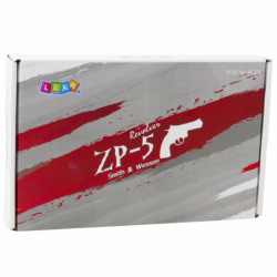 Revolver ZP-5 Foam Cartridges Water Balls Hydrogel Shield Holster