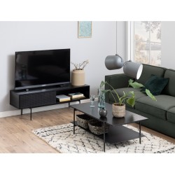 TV-laud ANGUS 140x40xH44cm, must