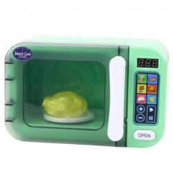 Microwave For Kids Rotating Chicken Lights Sounds Green