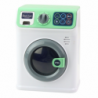 Children's Washing Machine Rotating Drum Lights Sounds White Green