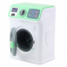 Children's Washing Machine Rotating Drum Lights Sounds White Green