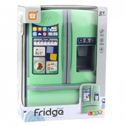 Double Door Refrigerator With Ice Maker Food Sound Green