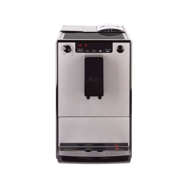 Melitta Solo Pure E950-666 Black and silver espresso machine