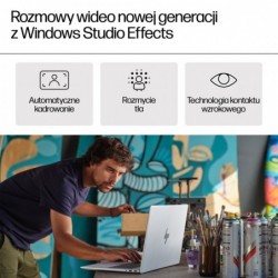 HP Envy 17T-DA000 Ultra 7-155H 17.3"FHD Touch 16GB SSD512 BT Win11 Glacier Silver (REPACK) 2Y