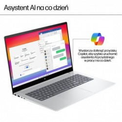 HP Envy 17T-DA000 Ultra 7-155H 17.3"FHD Touch 16GB SSD512 BT Win11 Glacier Silver (REPACK) 2Y