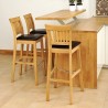 Bar stool LAURA oak