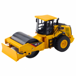 Remote Controlled Construction Vehicle Roller RC 7CH Yellow