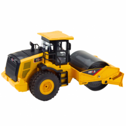 Remote Controlled Construction Vehicle Roller RC 7CH Yellow