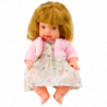 Baby Doll With Feeding Bottle Dress Powder Pink Sounds 30cm