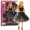 Anlily Doll Ball Gown Black and Gold Movable Limbs Blonde Hair