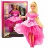 Anlily Doll Glitter Ball Gown Pink Movable Limbs Blonde Hair