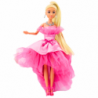 Anlily Doll Glitter Ball Gown Pink Movable Limbs Blonde Hair