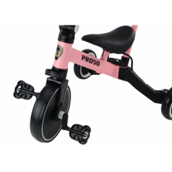 PRO50 Tricycle With Push Handle Pink
