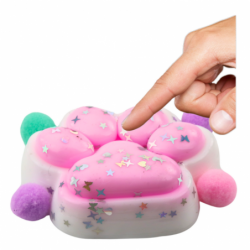Cat Paw Anti-Stress Sensory Squishy Stars Pink