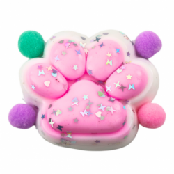 Cat Paw Anti-Stress Sensory Squishy Stars Pink