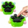 Cat Paw Anti-Stress Sensory Squishy Black and Green