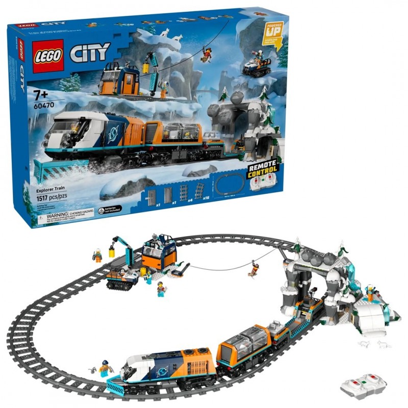 LEGO CITY 60470 Explorers Artic Polar Express Train