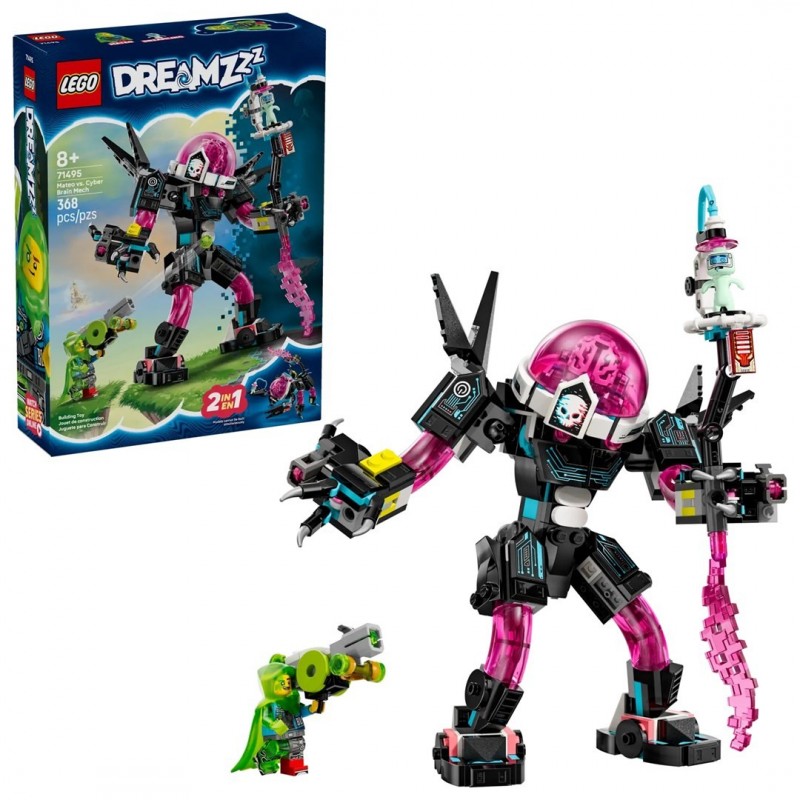 LEGO DREAMZZZ 71495 Mateo vs. Cyber Brain Mech