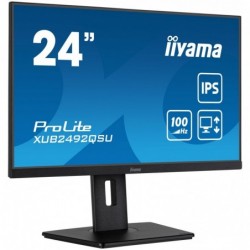 iiyama ProLite XUB2492QSU-B1 computer monitor 60.5 cm (23.8") 2560 x 1440 pixels Wide Quad HD LED Black
