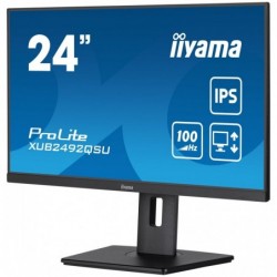 iiyama ProLite XUB2492QSU-B1 computer monitor 60.5 cm (23.8") 2560 x 1440 pixels Wide Quad HD LED Black