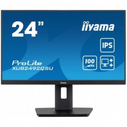 iiyama ProLite XUB2492QSU-B1 computer monitor 60.5 cm (23.8") 2560 x 1440 pixels Wide Quad HD LED Black