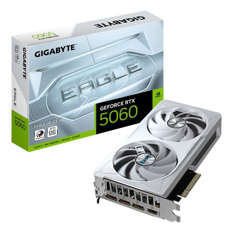 Karta graficzna Gigabyte GeForce RTX 5060 EAGLE OC ICE 8GB