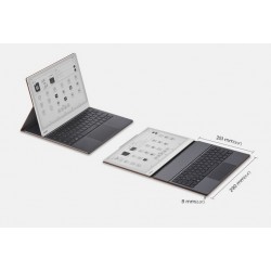 Etui magnetyczne Onyx Boox Note Max / Tab X C z klawiaturą Brown