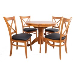 Dining set MIX & MATCH table and 4 chairs