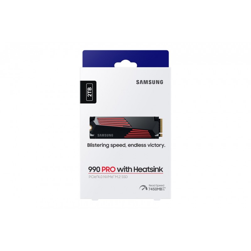 Samsung MZ-V9P2T0 2 TB M.2 PCI Express 4.0 NVMe V-NAND MLC