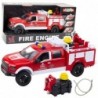 Fire Truck Firefighting Water Lights Sounds White Red 1:12